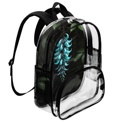 Jade Vine - Clear Backpack