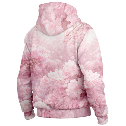 Flower Garden - Button Hoodie