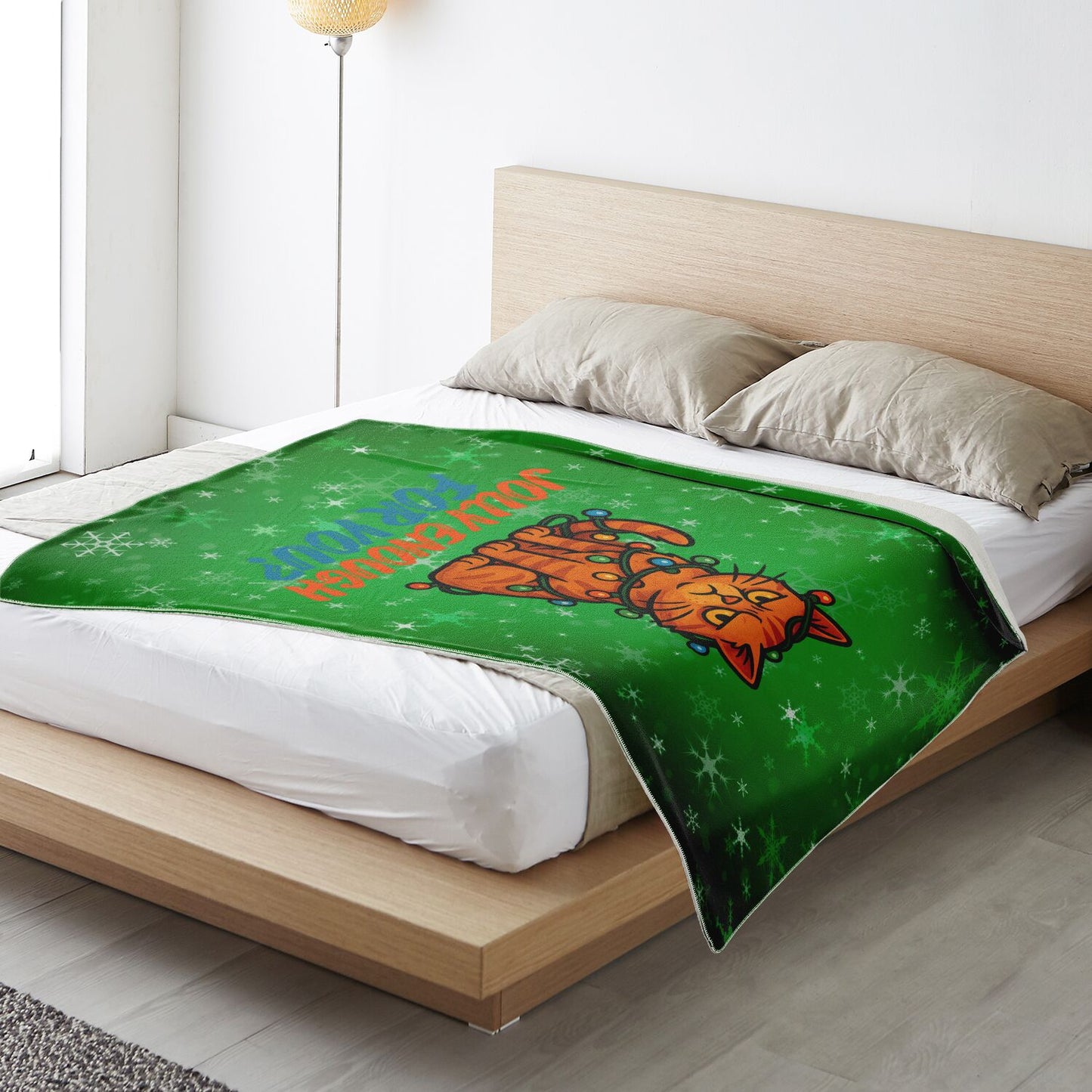 Jolly Cat - Premium Decoration Blanket