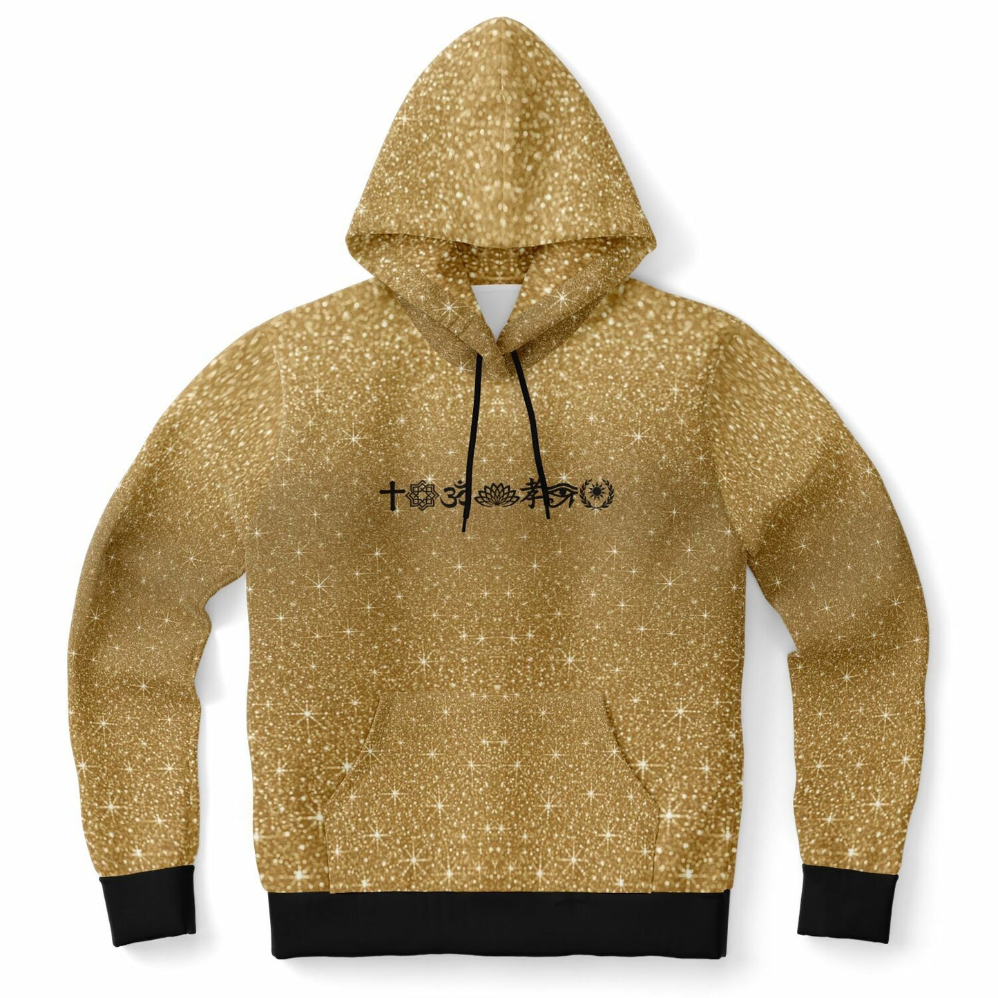 Ancient Wisdom - Athletic Hoodie (gold)