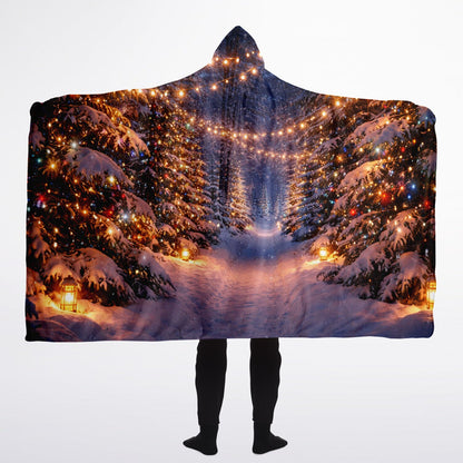 Winter Cheer - Hooded Blanket