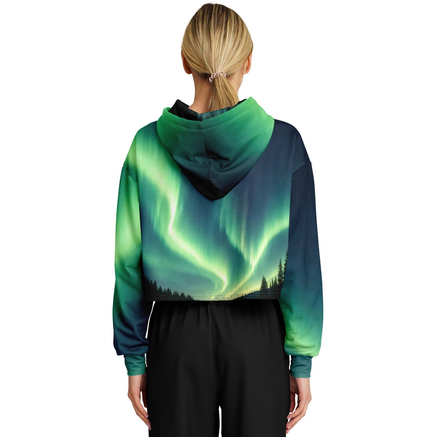 Solar Wind - Crop Hoodie