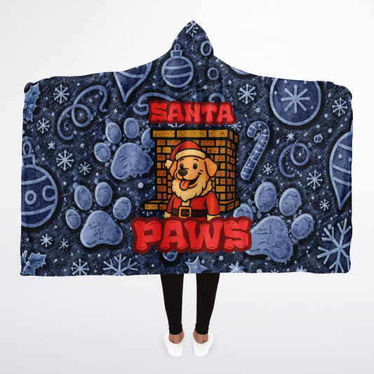 Santa Paws - Hooded Blanket