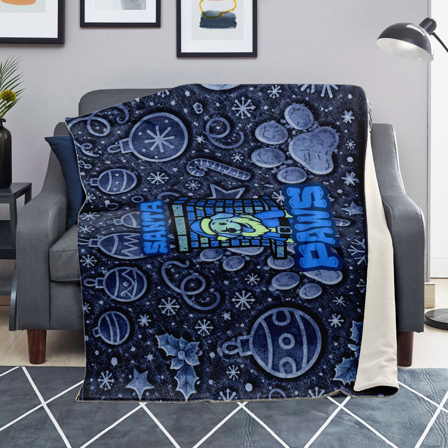 Santa Paws - Premium Decoration Blanket