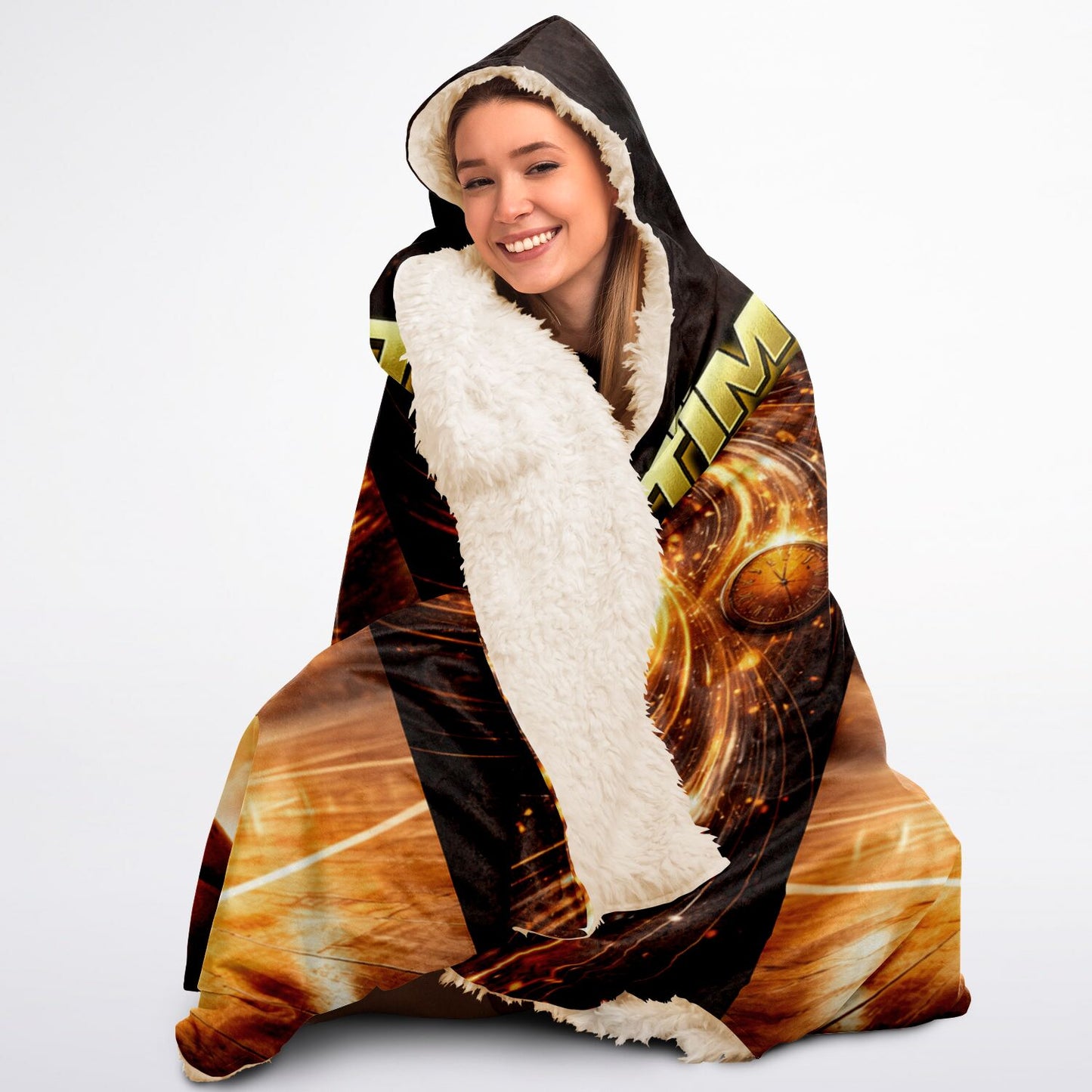 Time's not up - Hooded Blanket