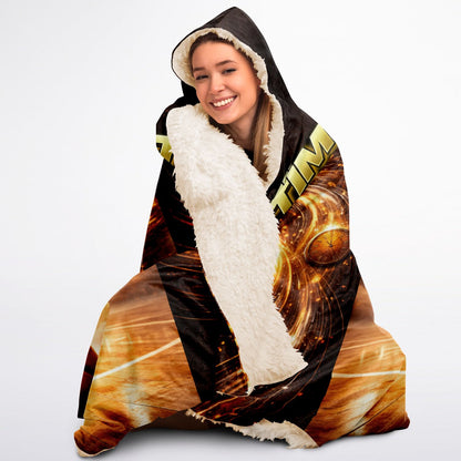 Time's not up - Hooded Blanket