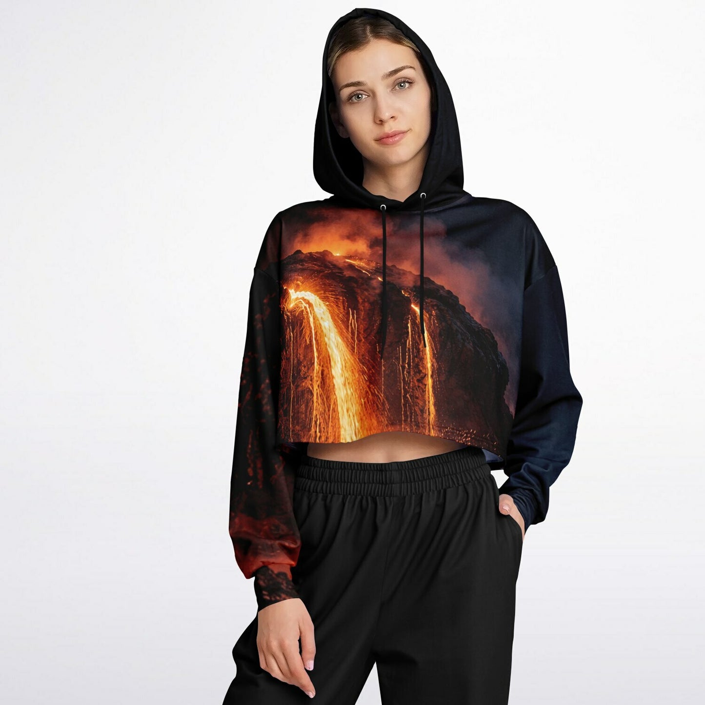 Mantle Emergence - Crop Hoodie