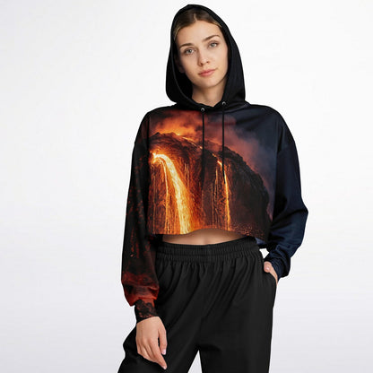 Mantle Emergence - Crop Hoodie