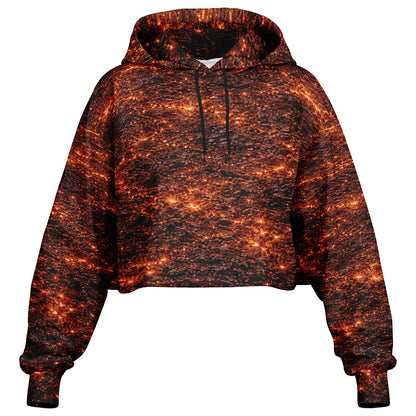 Ancient Sunlight - Crop Hoodie
