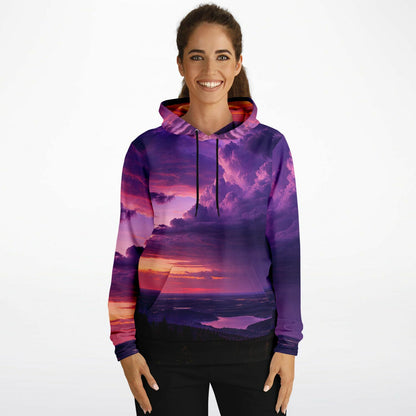 Opposite Sunset - Athletic Hoodie