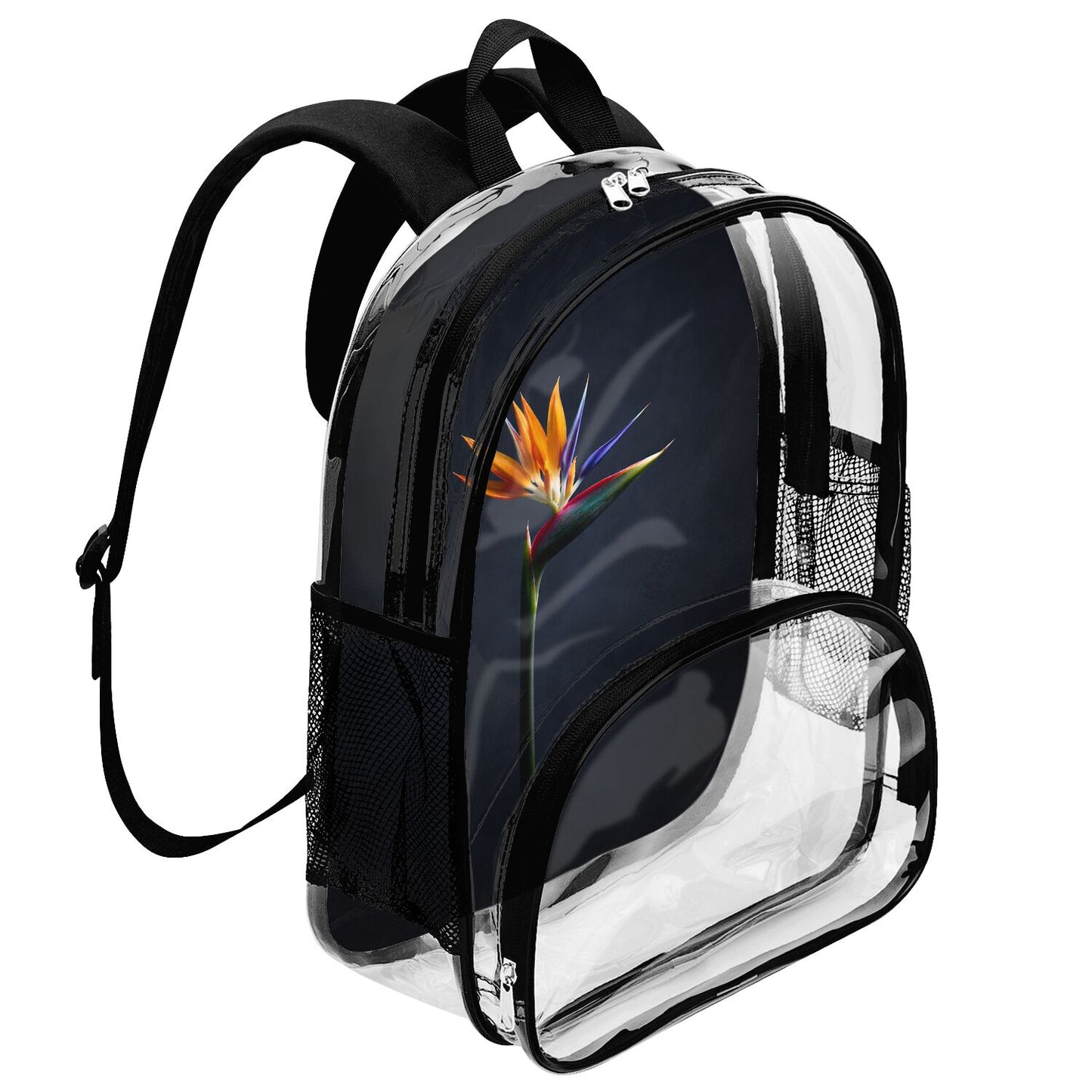 Bird of Paradise - Clear Backpack