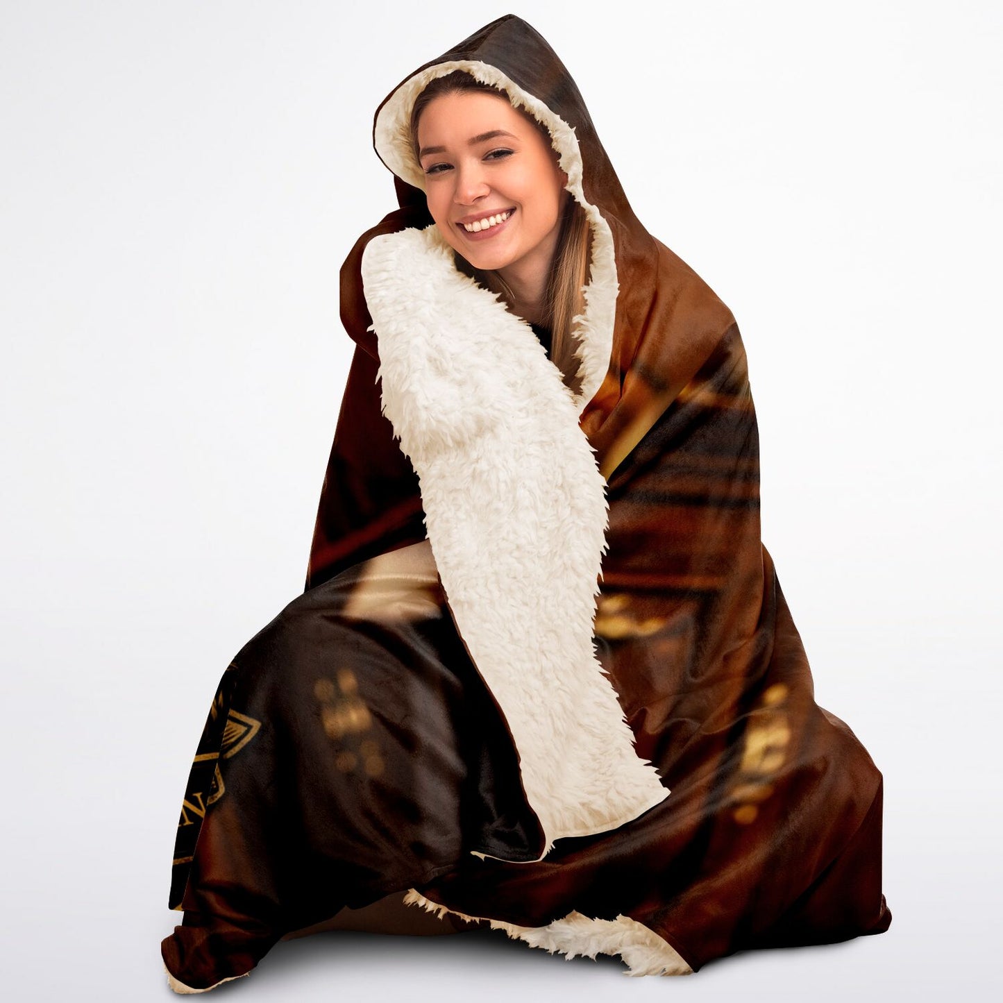 Between meetings - Hooded Blanket