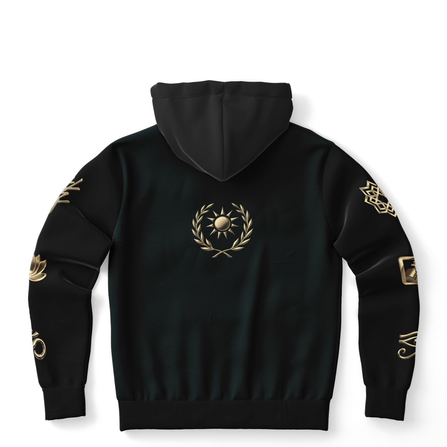 Ancient Wisdom - Athletic Hoodie (teal)