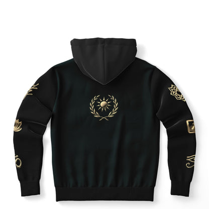 Ancient Wisdom - Athletic Hoodie (teal)
