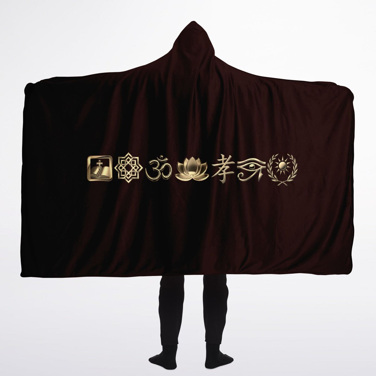 Ancient Wisdom - Hooded Blanket (tinted)