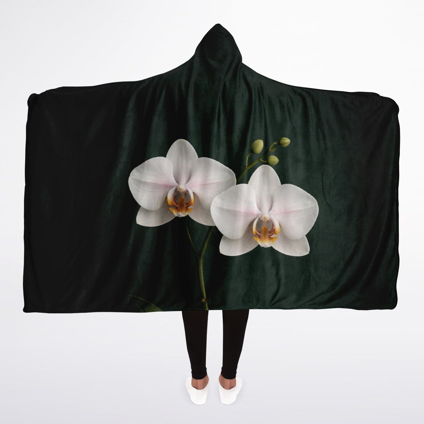 Moth Orchid - Hooded Blanket