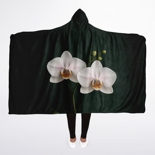 Moth Orchid - Hooded Blanket