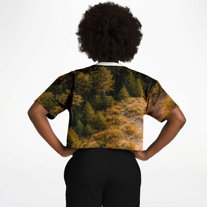 Dune Forest - Athletic Crop Top