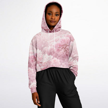 Flower Garden - Crop Hoodie