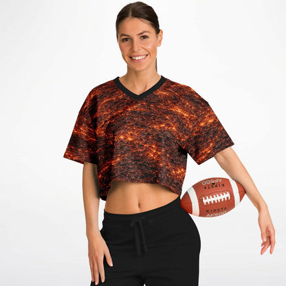 Ancient Sunlight - Athletic Crop Top