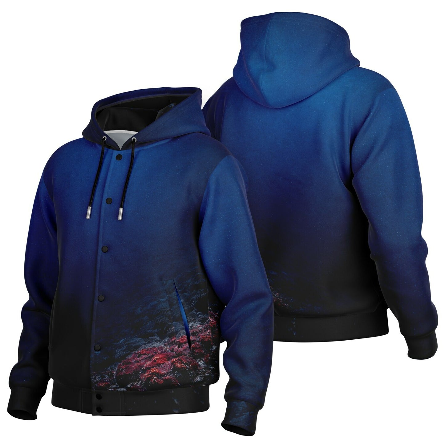 Timeless Algae - Button Hoodie