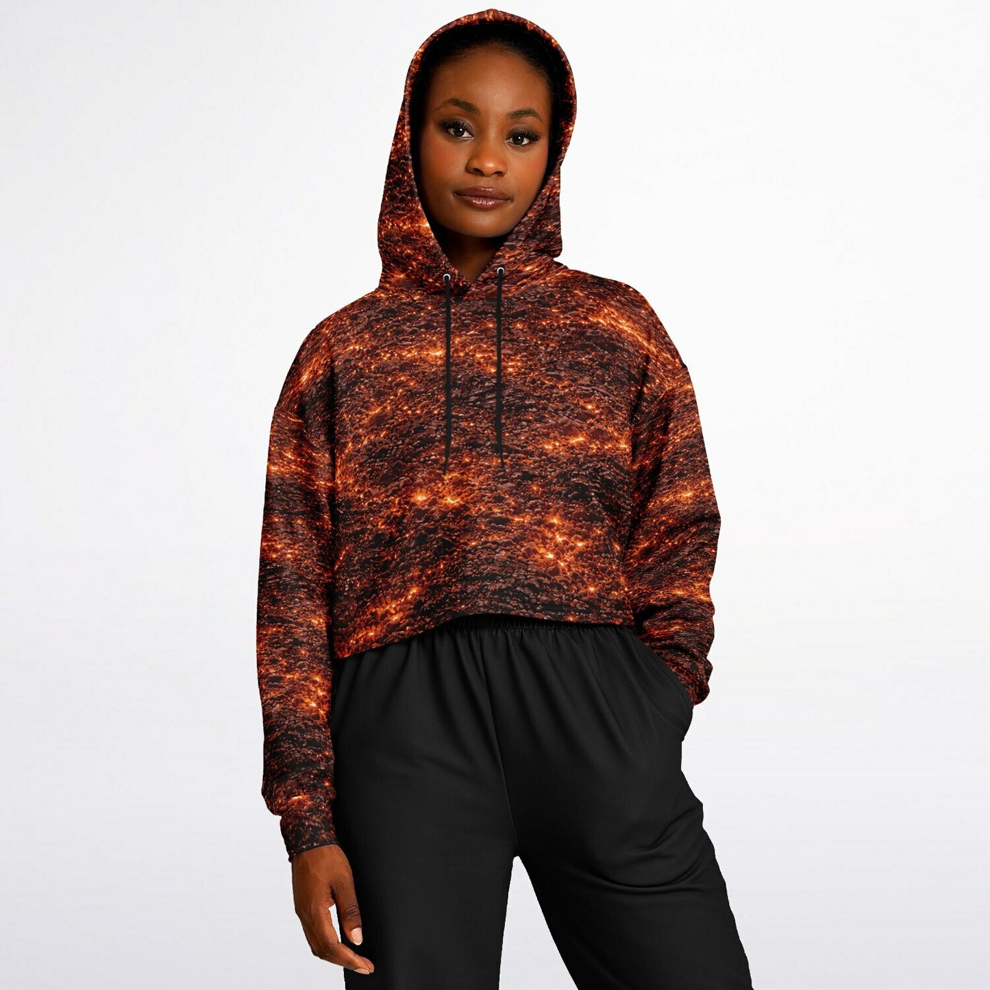 Ancient Sunlight - Crop Hoodie