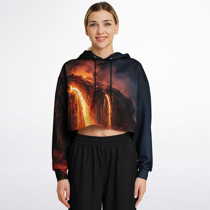 Mantle Emergence - Crop Hoodie