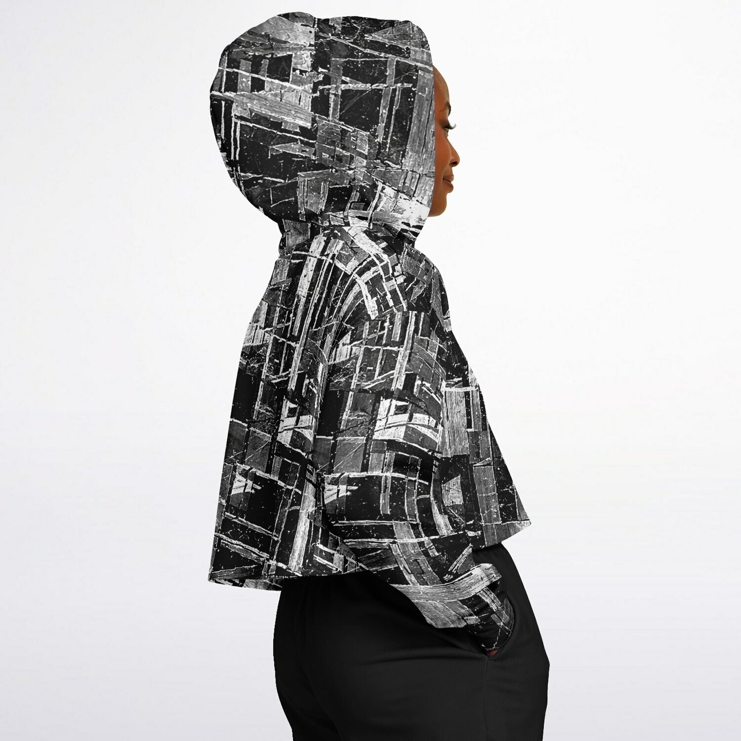 Meteorite Core - Crop Hoodie
