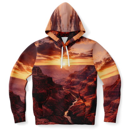 Iron Sunset - Athletic Hoodie