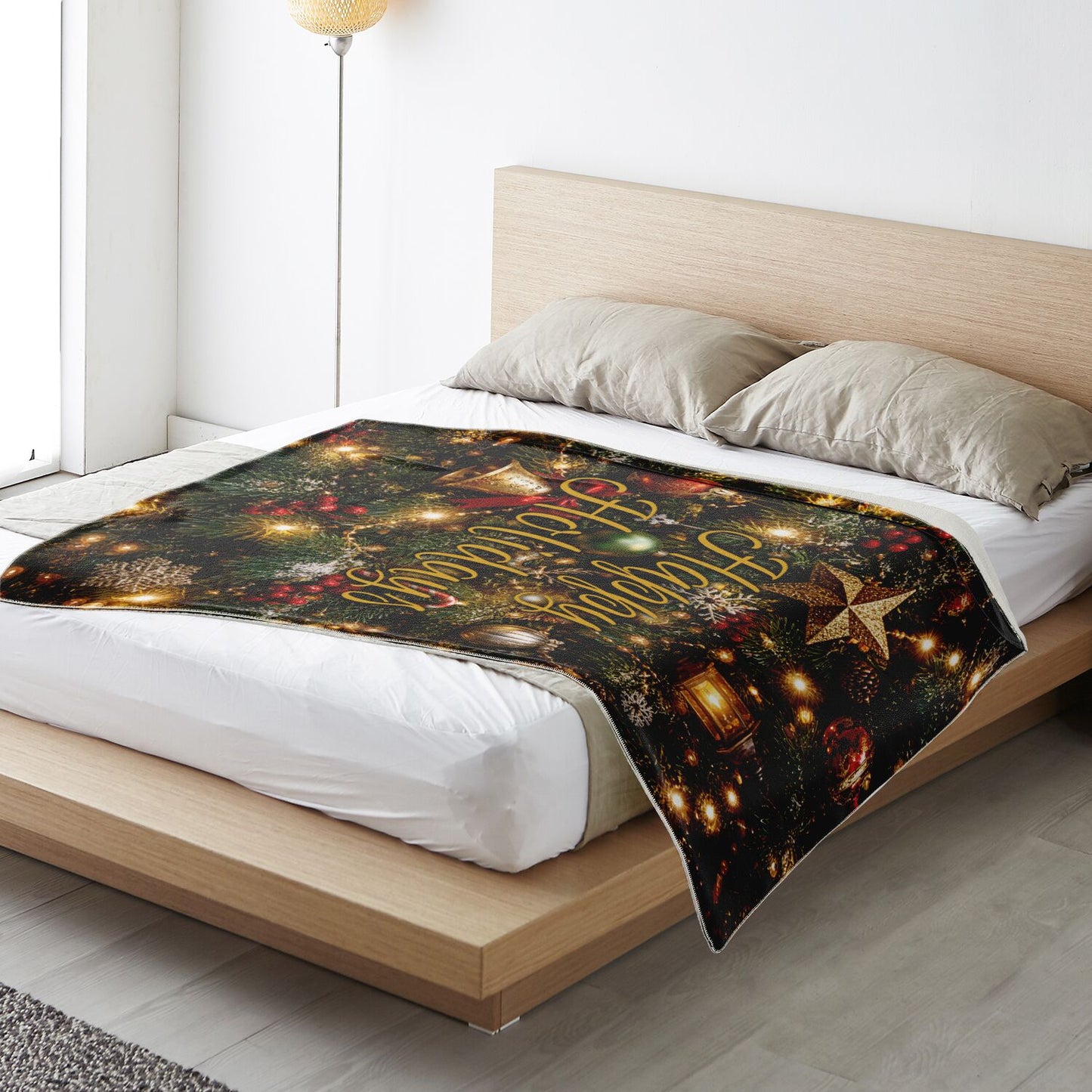 Happy Holidays - Premium Decoration Blanket