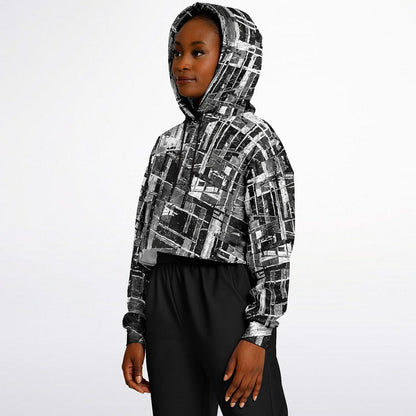 Meteorite Core - Crop Hoodie