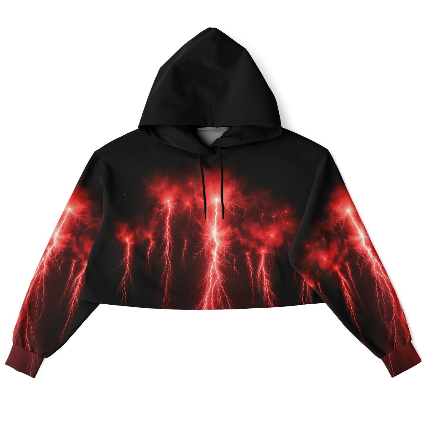 Lightning Sprites - Crop Hoodie