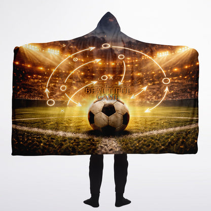 The Beautiful Game (soccer/fútbol) - Hooded Blanket