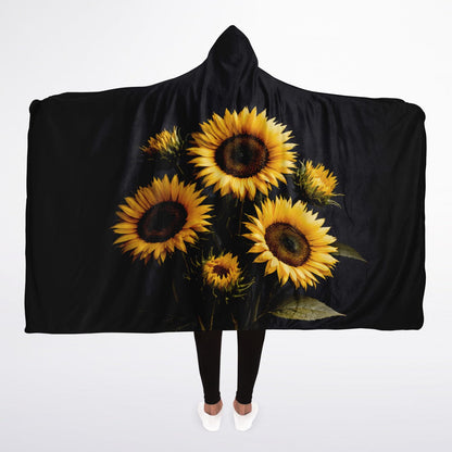 Sunflower - Hooded Blanket