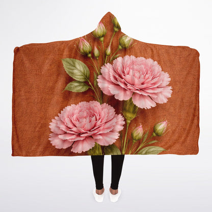 Carnation - Hooded Blanket