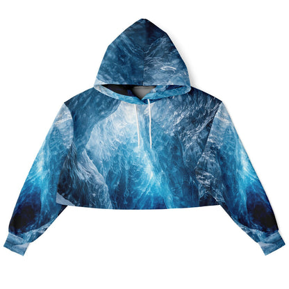 Glacial Core - Crop Hoodie