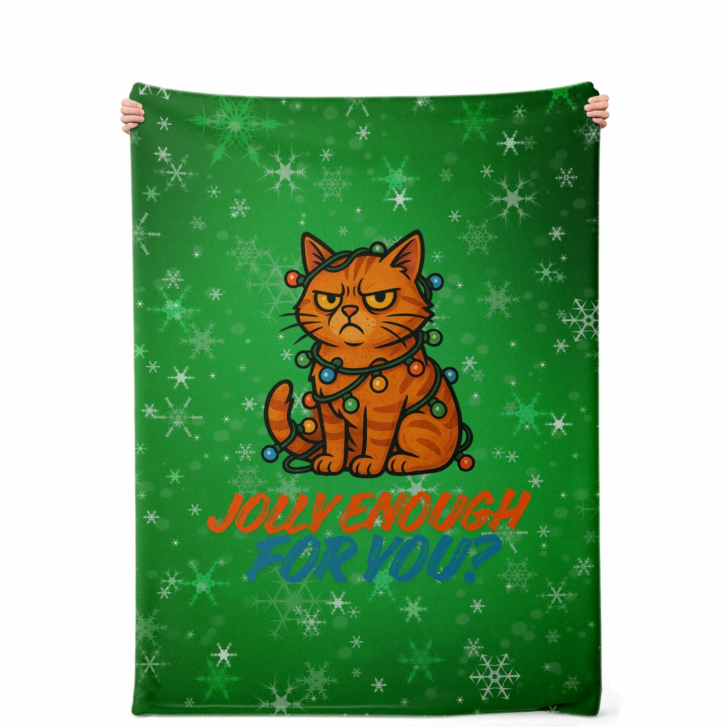 Jolly Cat - Premium Decoration Blanket