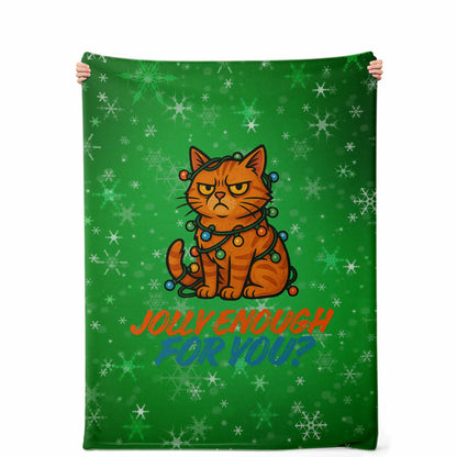 Jolly Cat - Premium Decoration Blanket