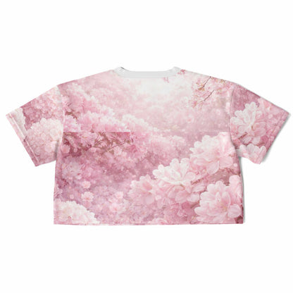 Flower Garden - Athletic Crop Top