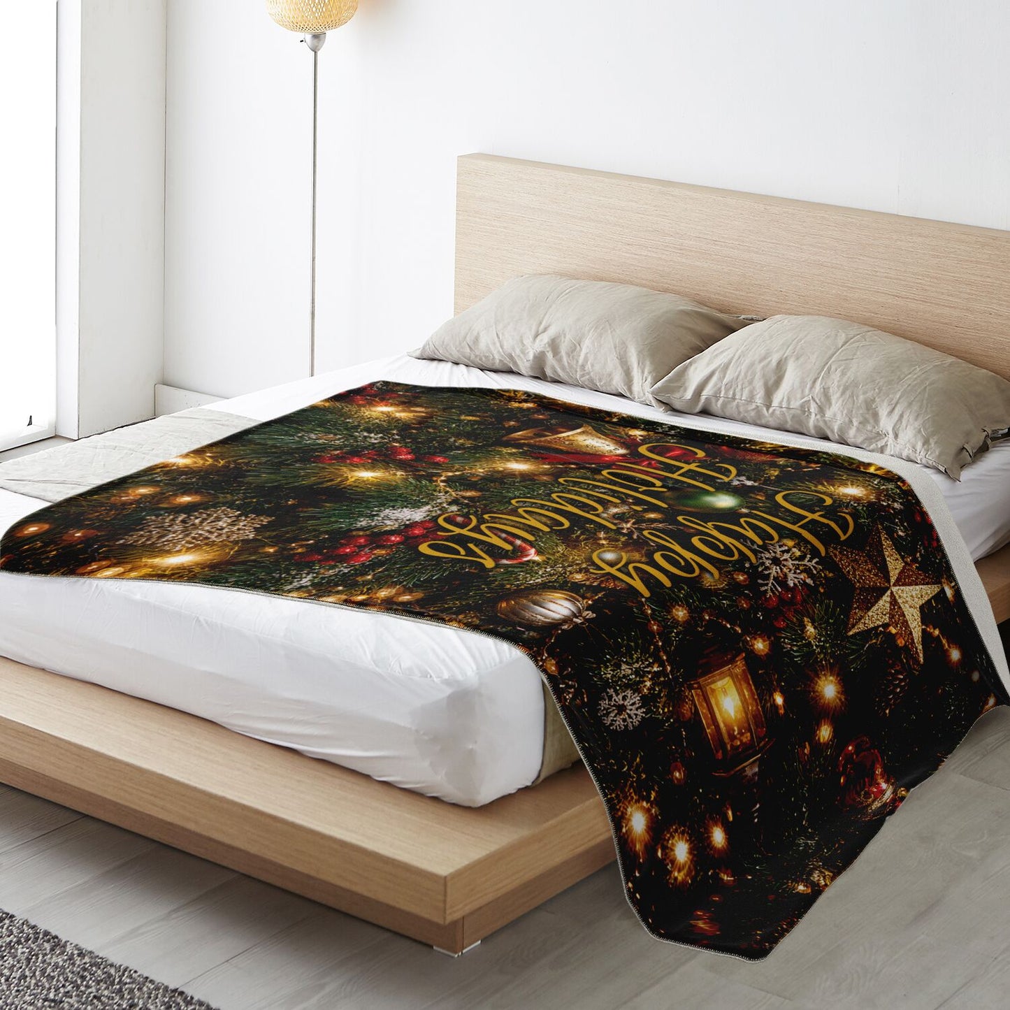 Happy Holidays - Premium Decoration Blanket