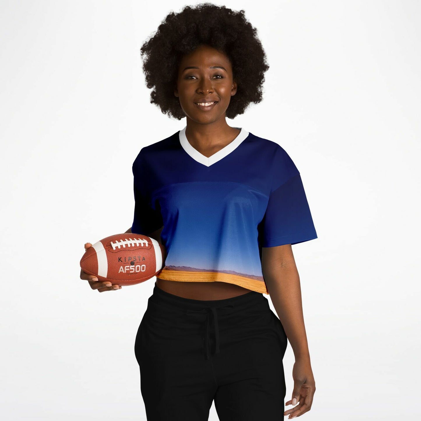 Deep Sky - Athletic Crop Top