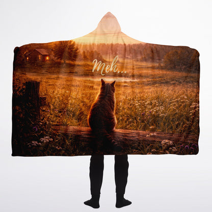 Meh... - Hooded Blanket