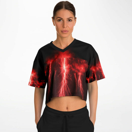 Lightning Sprites - Athletic Crop Top