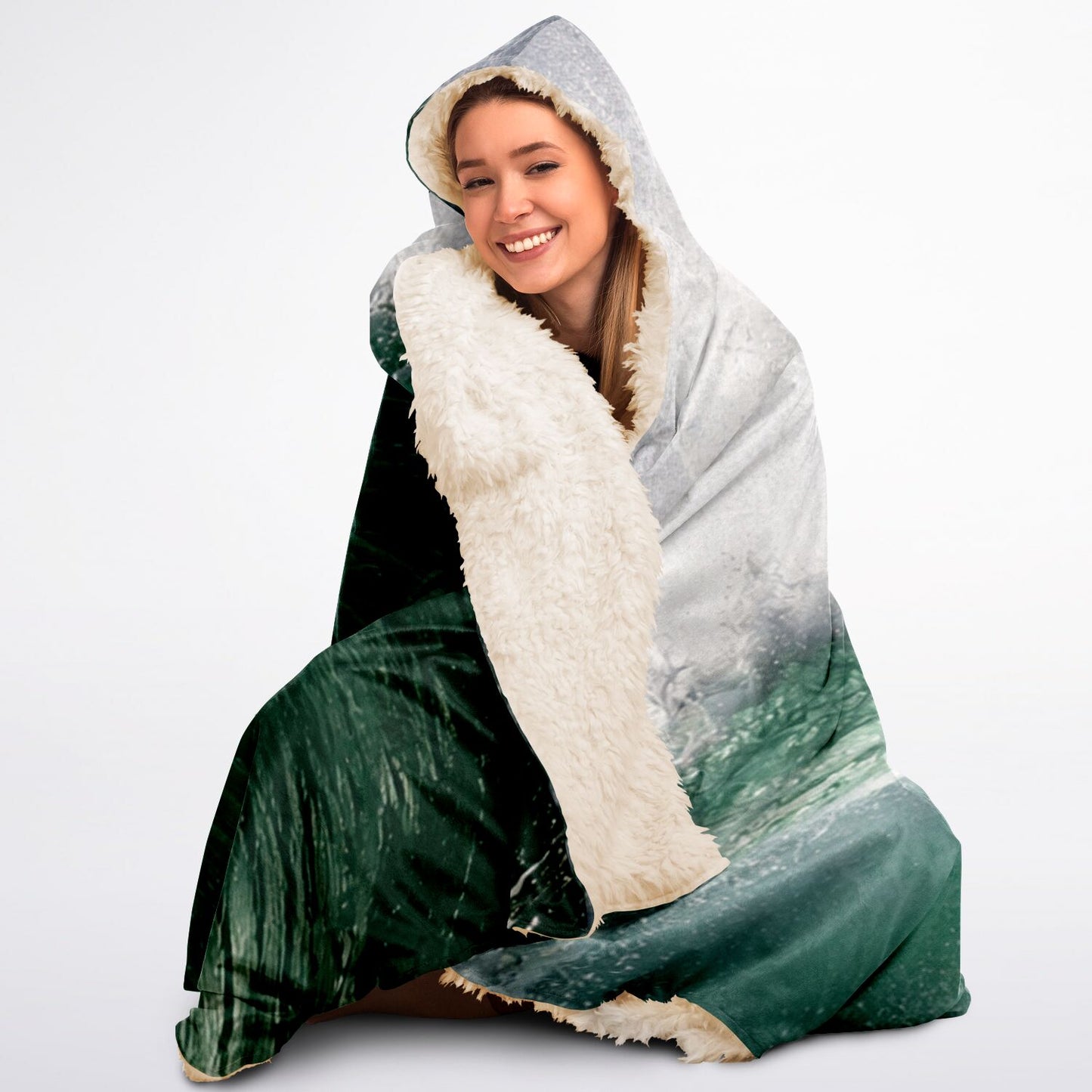 Wave Filter - Hooded Blanket