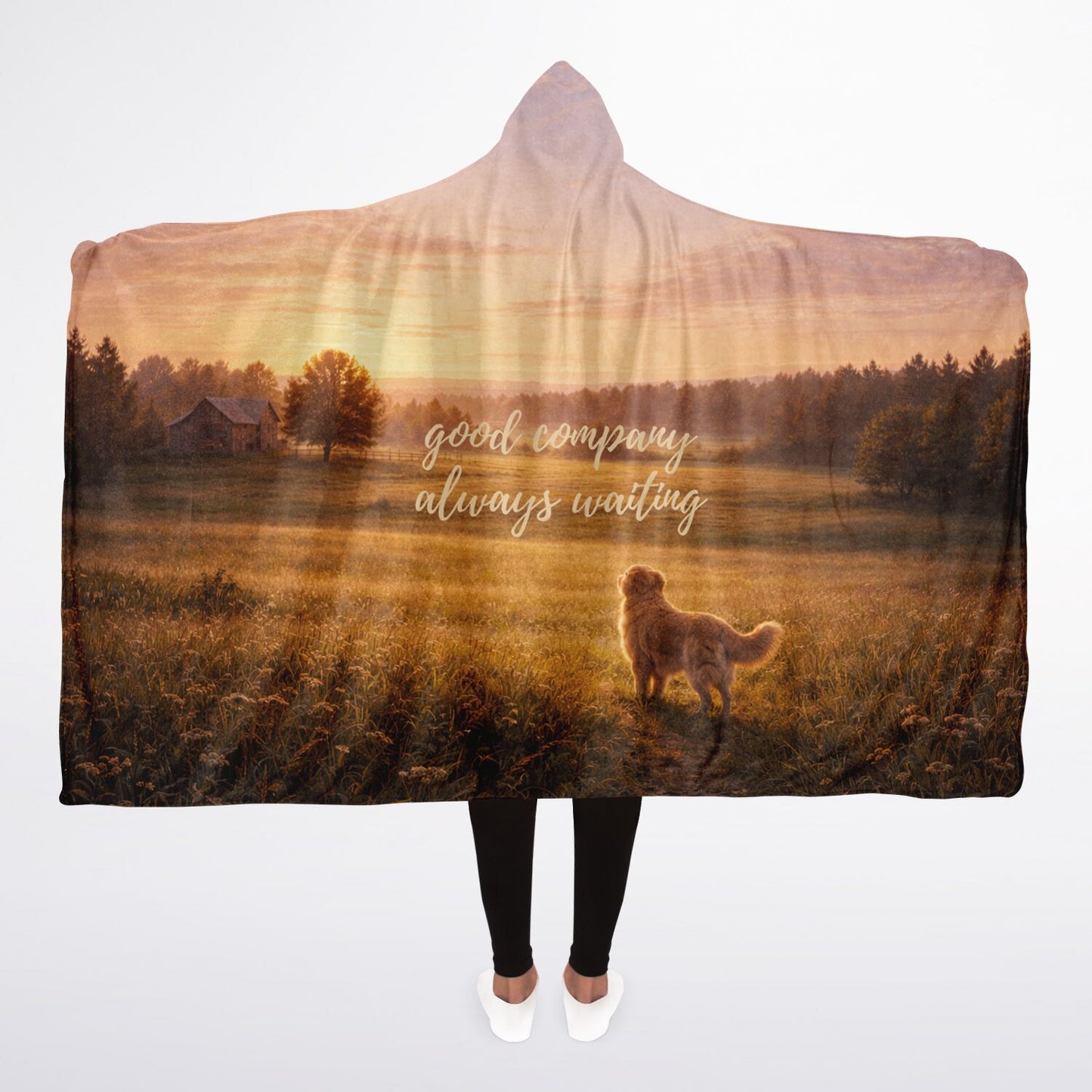 Good company - Hooded Blanket