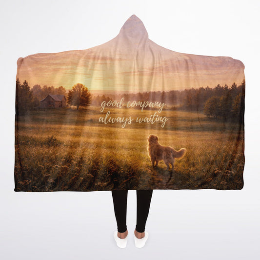 Good company - Hooded Blanket