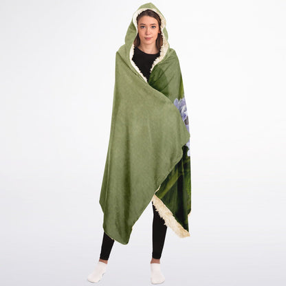 Hydrangea - Hooded Blanket