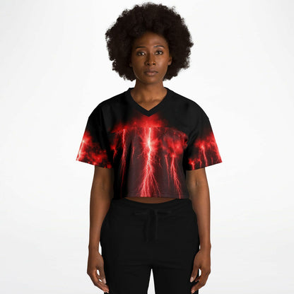 Lightning Sprites - Athletic Crop Top
