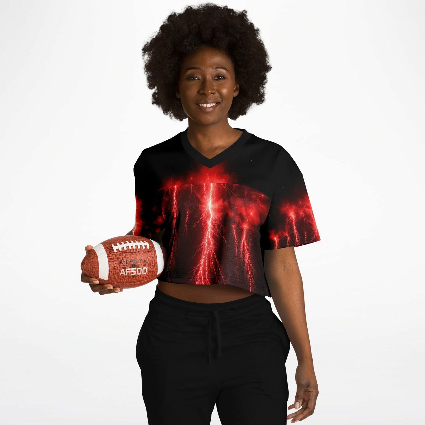 Lightning Sprites - Athletic Crop Top