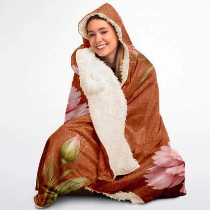 Carnation - Hooded Blanket